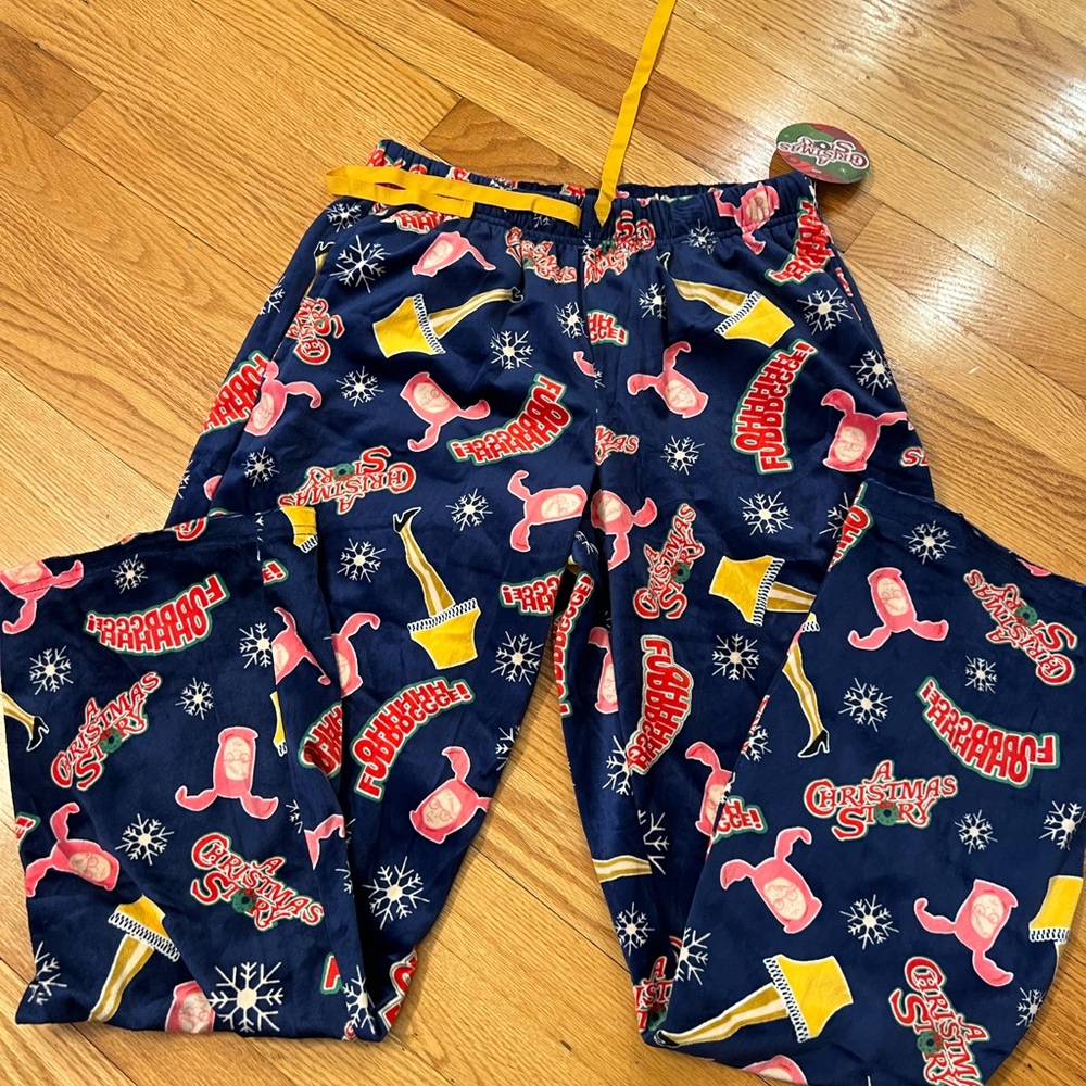 A Christmas story pajama bottoms lounge pants